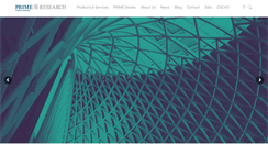 Desktop Screenshot of prime-research.com